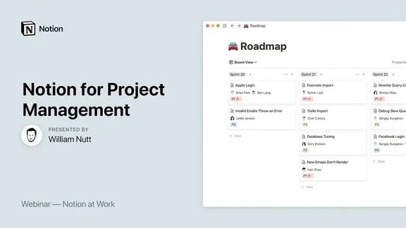 Notion Template for Project Management